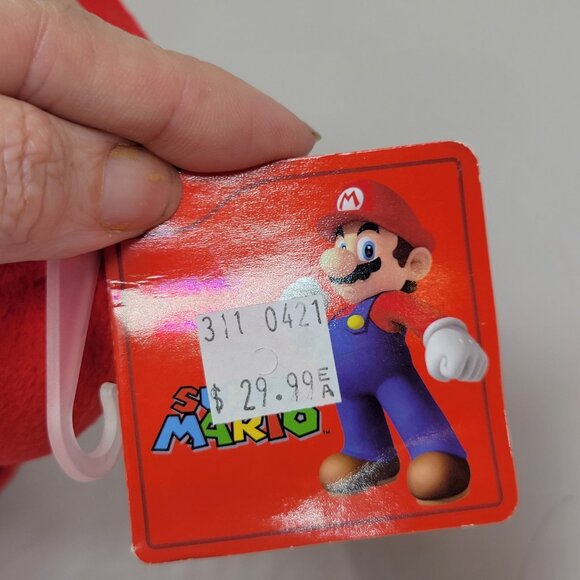 New Diddy Kong SUPER MARIO BROS. 7 inch Sit Plush Official San-Ei 1587 Plushie - Picture 4 of 15